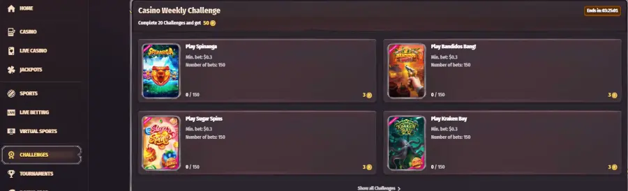 Dragonia casino login